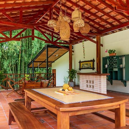 Agradable Cabana Cafetera Con Jacuzzi A 12 Min Del Centro De Pereira Exterior foto